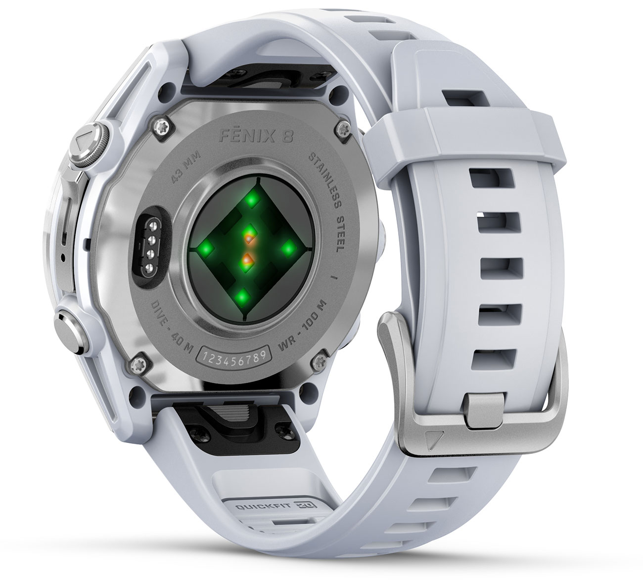 Dynamic Back View Of The Watch