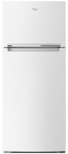 Whirlpool 28" White TopFreezer Refrigerator WRT518SZFW