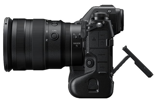 Left Side View Image of Camera
