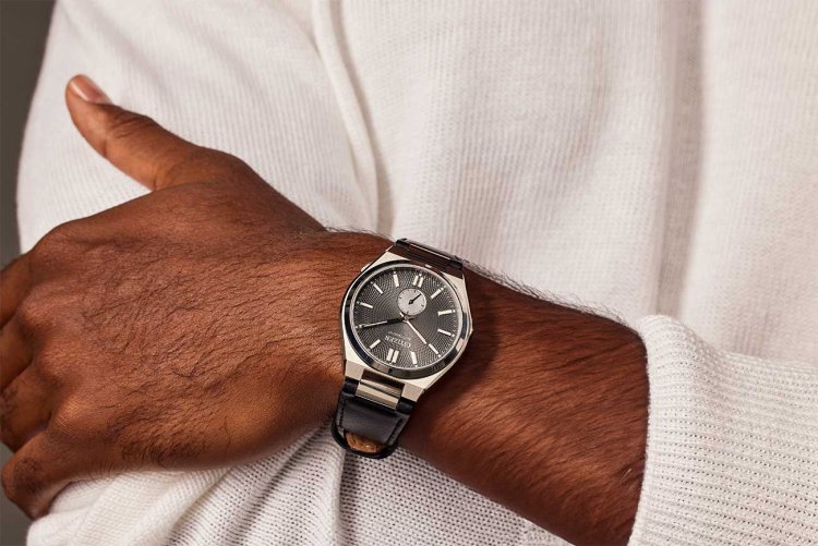 Citizen Tsuyosa Small Seconds 40mm Watch with Grey Dial NK5010-01H