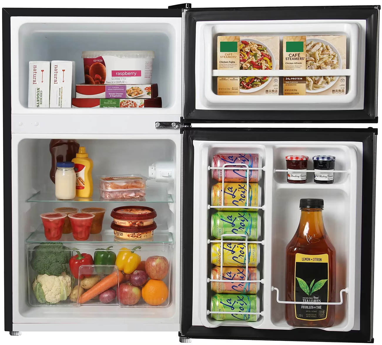 Food view of Frigidaire Compact Refrigerator