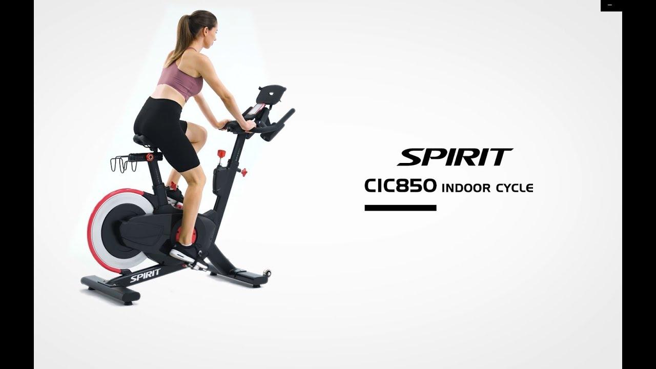 Watch Spirit Fitness: Connect to Your Favorite Bluetooth Apps with the CIC850 Indoor Cycle Bike