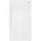 GE 17.3 Cu. Ft. White Garage Ready Frost-Free Upright Freezer