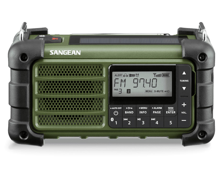 Front View of Radio 