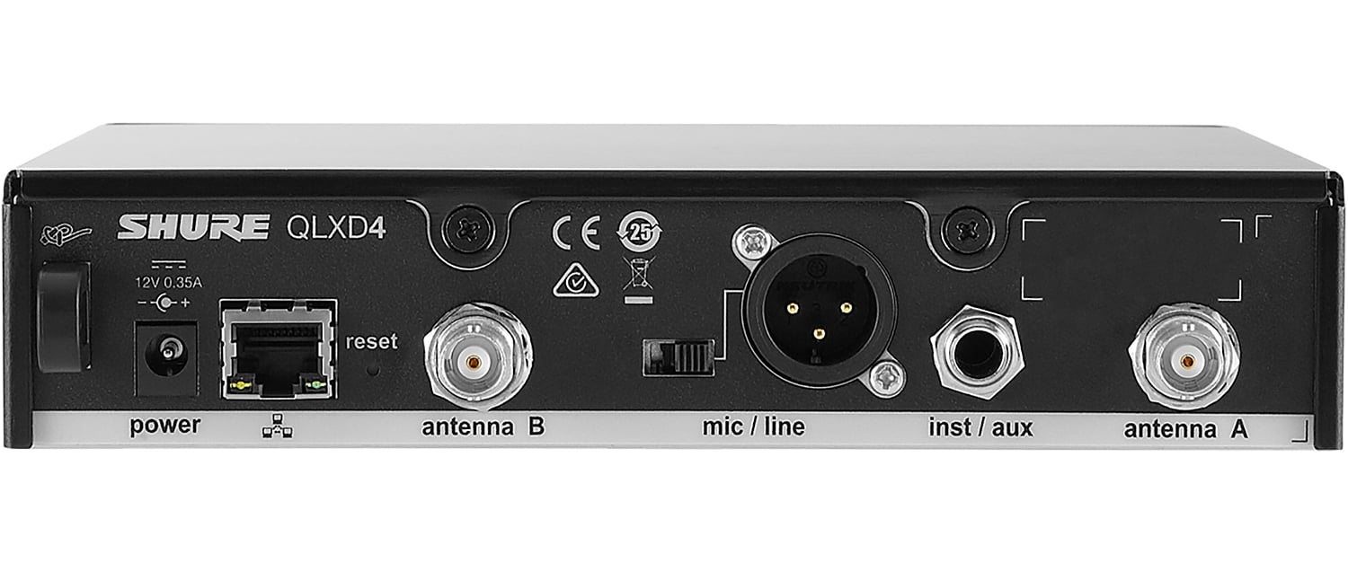 Shure - QLXD4-G50BAND - Audio Receivers
