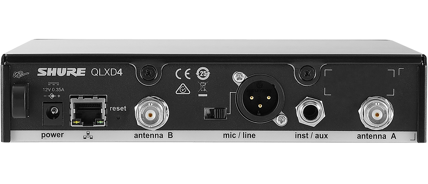 Shure - QLXD4-G50BAND - Audio Receivers