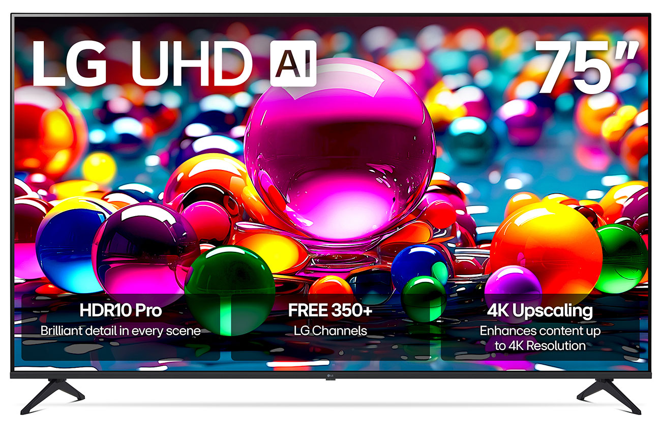 LG UA77 Series TV UHD AI 4K Smart 75-Inch - 75UA7700PUA