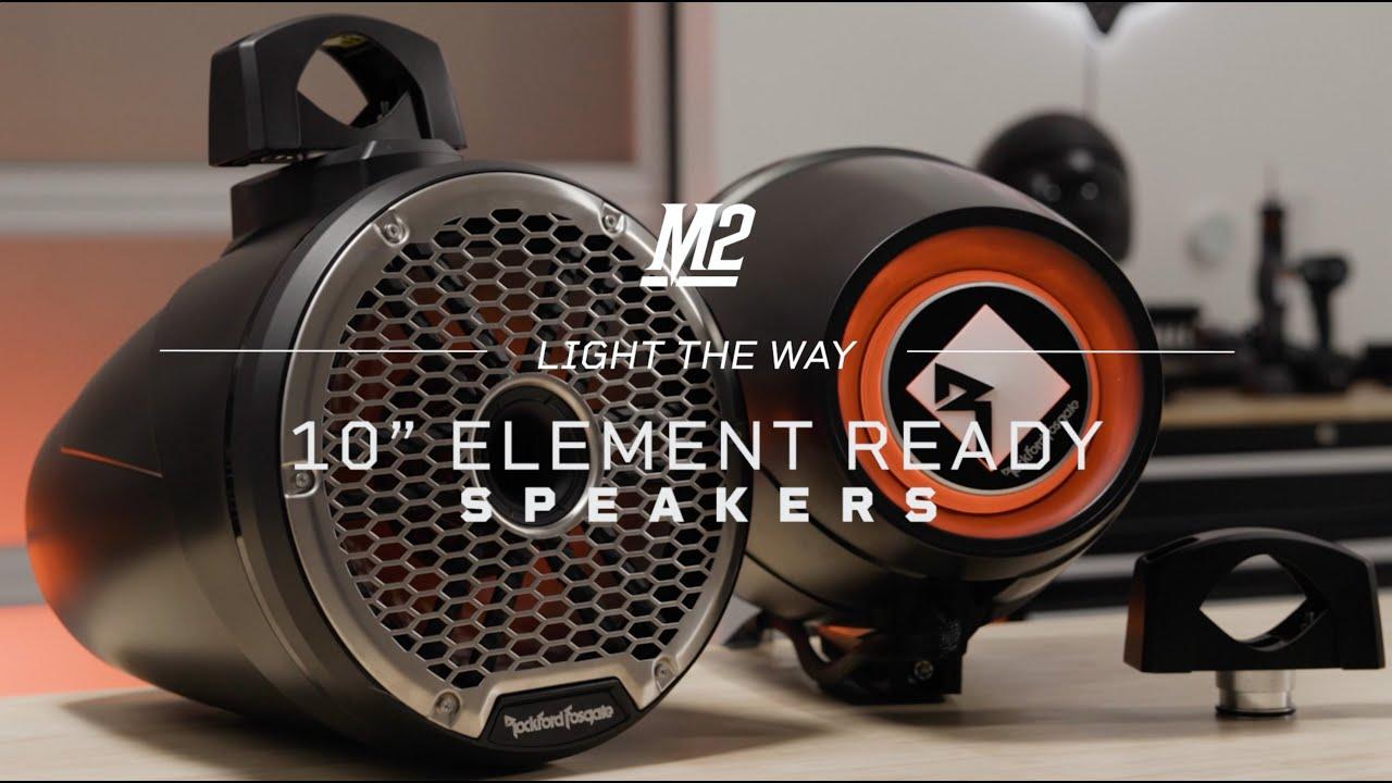 Watch 10" Horn-Loaded Speakers | Product Overview - Rockford Fosgate