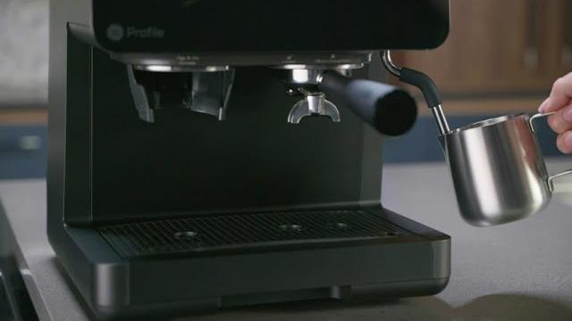GE Profile Coffee Makers & Espresso Machines P7CESAS6RBB Videos Abt