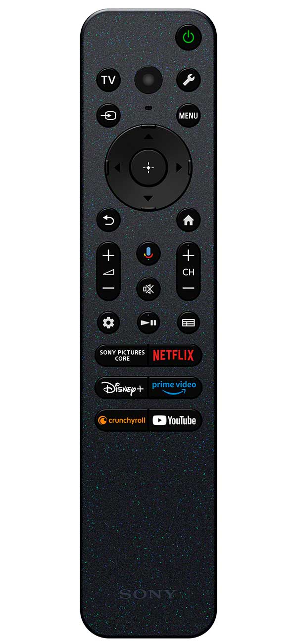 Top View Of The TV Remote