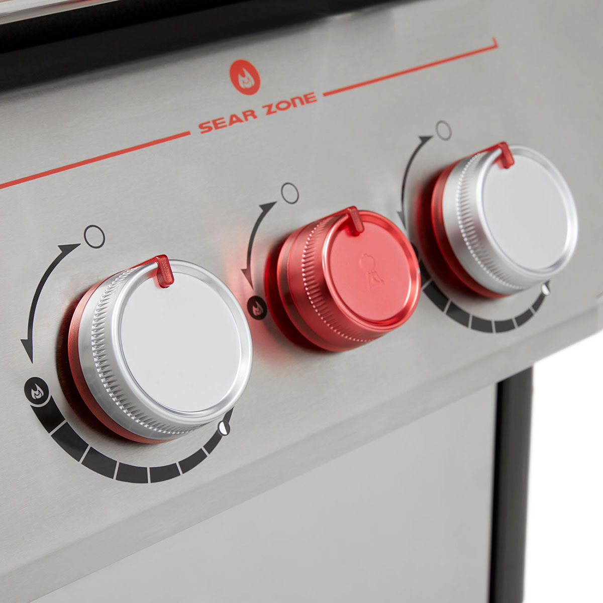 Temperature Controls on a Weber Natural Gas Grill
