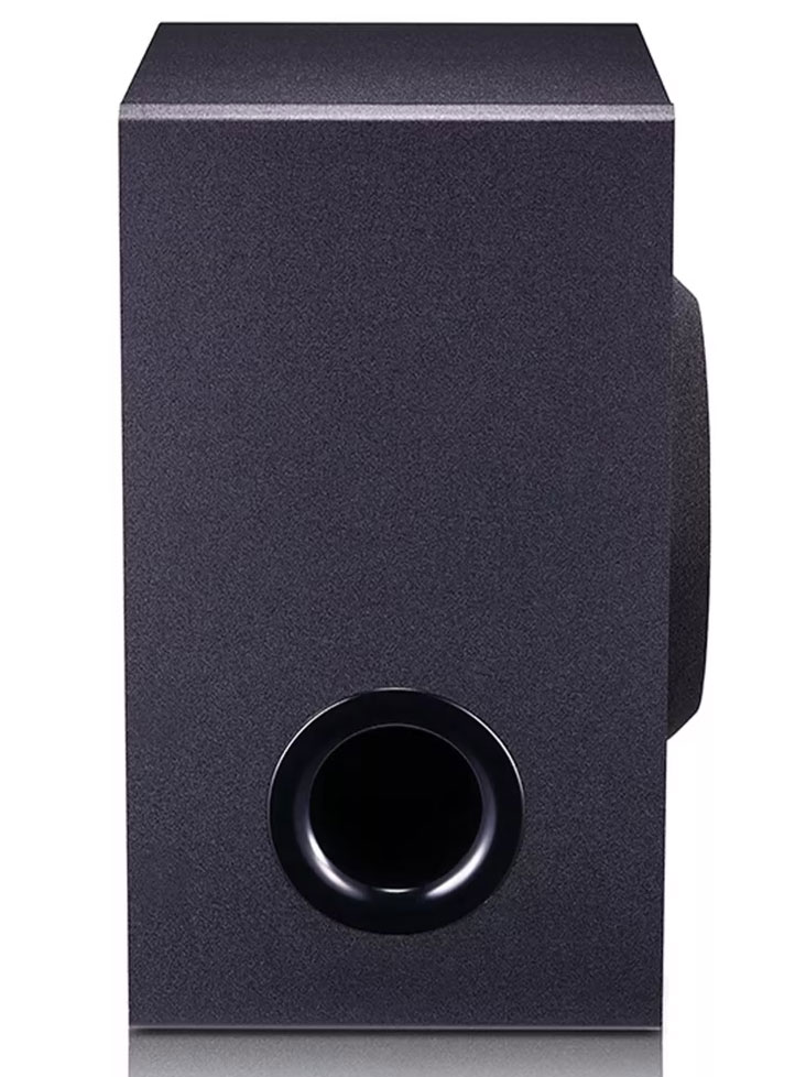 Front View of LG Subwoofer