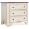 Hooker Furniture Americana Three-Drawer Nightstand in Daisy
