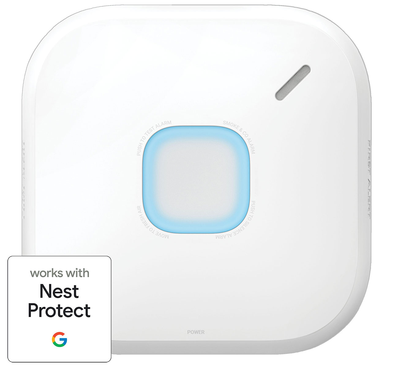 Front View of First Alert Smoke Alarm