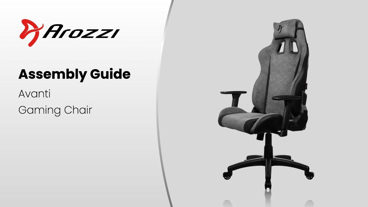 Watch Arozzi Avanti - Assembly Guide