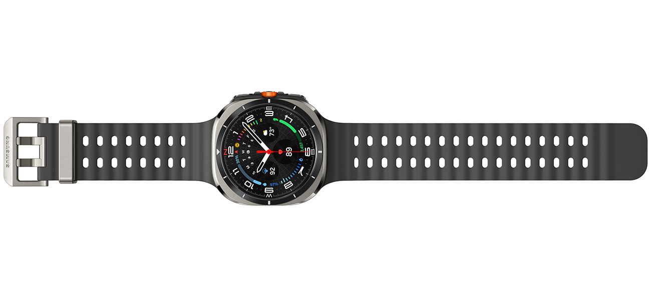 Top View Of The Watch, Laid Flat