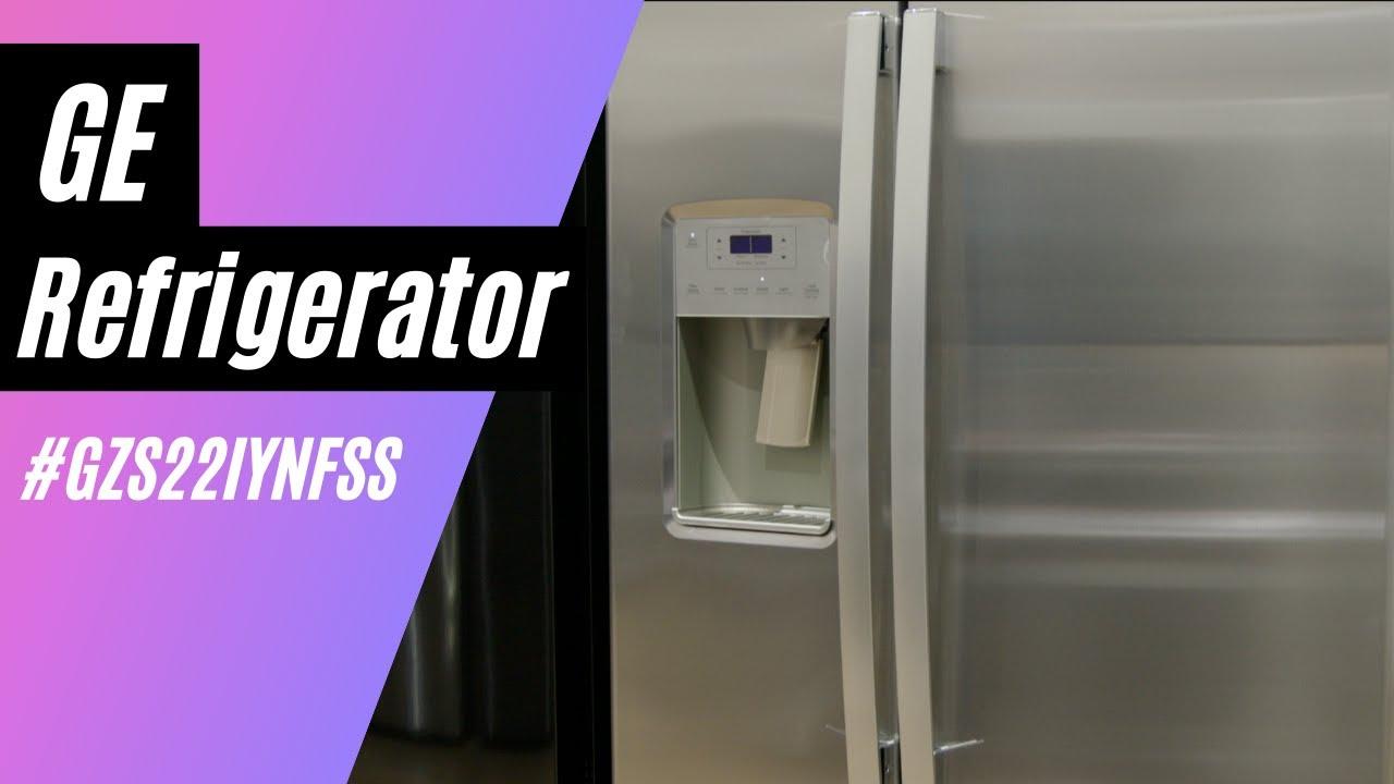 GE GZS22IYNFS SideBySide CounterDepth Refrigerator Abt