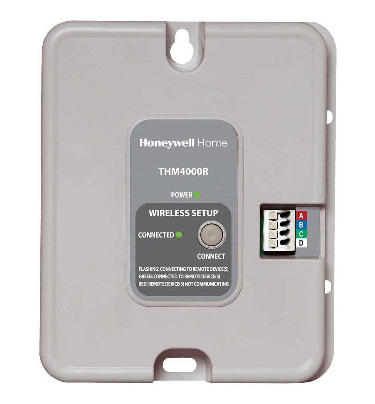 Front view of Thermostat Wireless Adapter