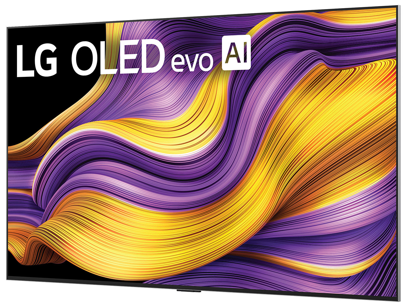Front Right View of LG OLED 4K Smart TV 