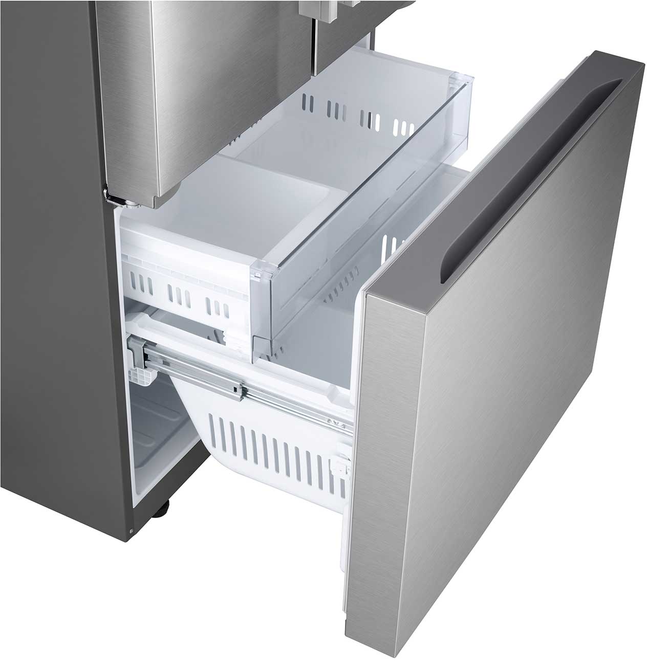 Angle Freezer view of LG Refrigerator