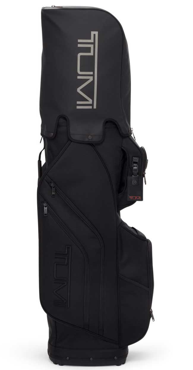 Side view of tumi golf cart bag