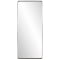 Howard Elliott Steele Oversized Mirror In Brushed Silver Finish