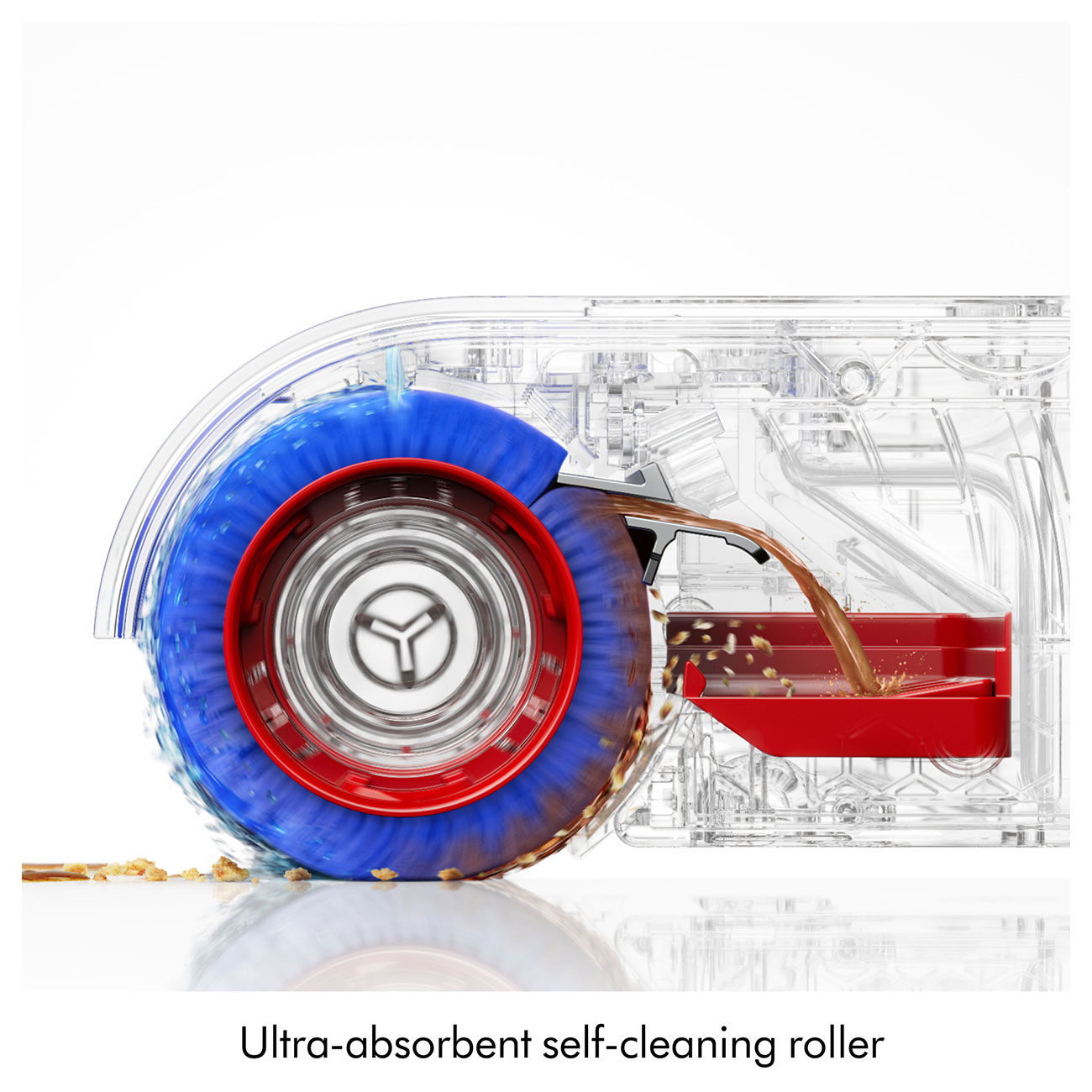 Feature View of Self-Cleaning Roller