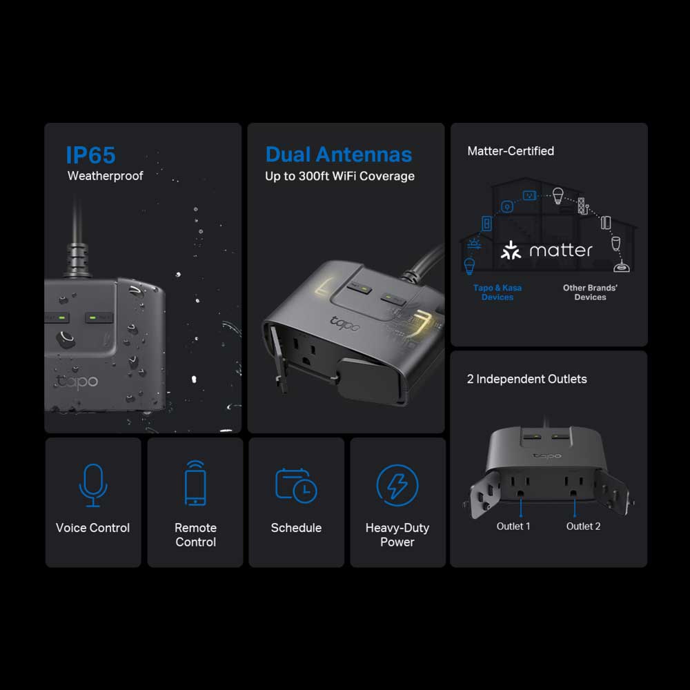 TP-LINK - TP25 - Wall Chargers & Power Adapters