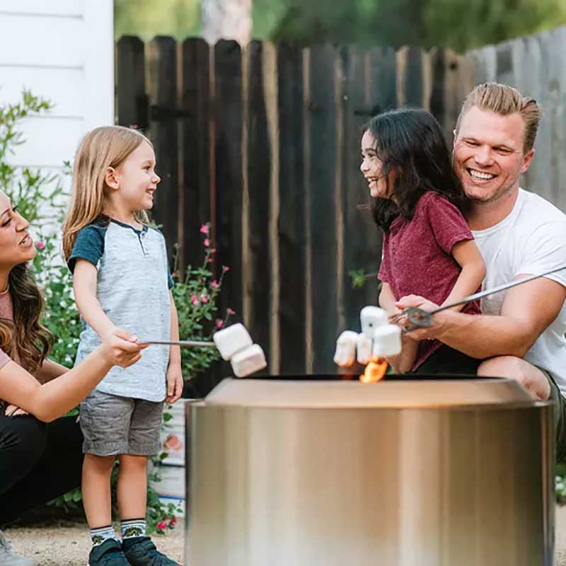 Lifestyle Image of Yukon Fire Pit 2.0 2