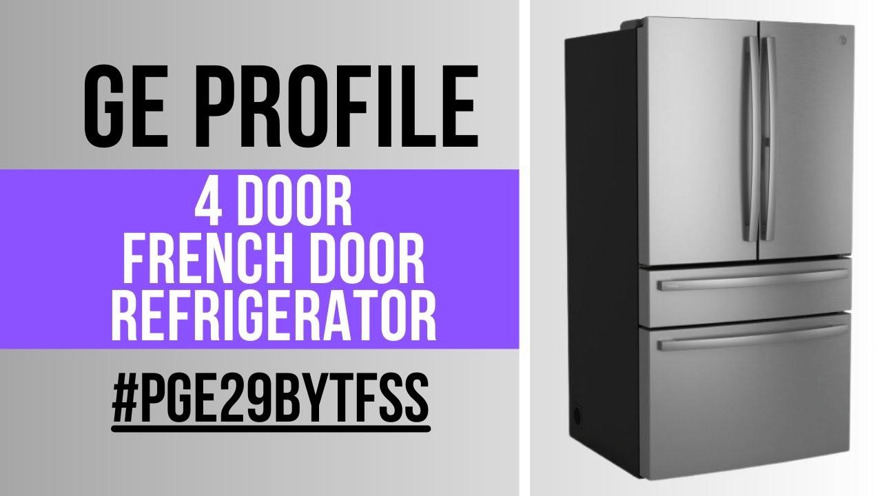 Watch GE 4 Door French Door Refrigerator PGE29BYTFSS