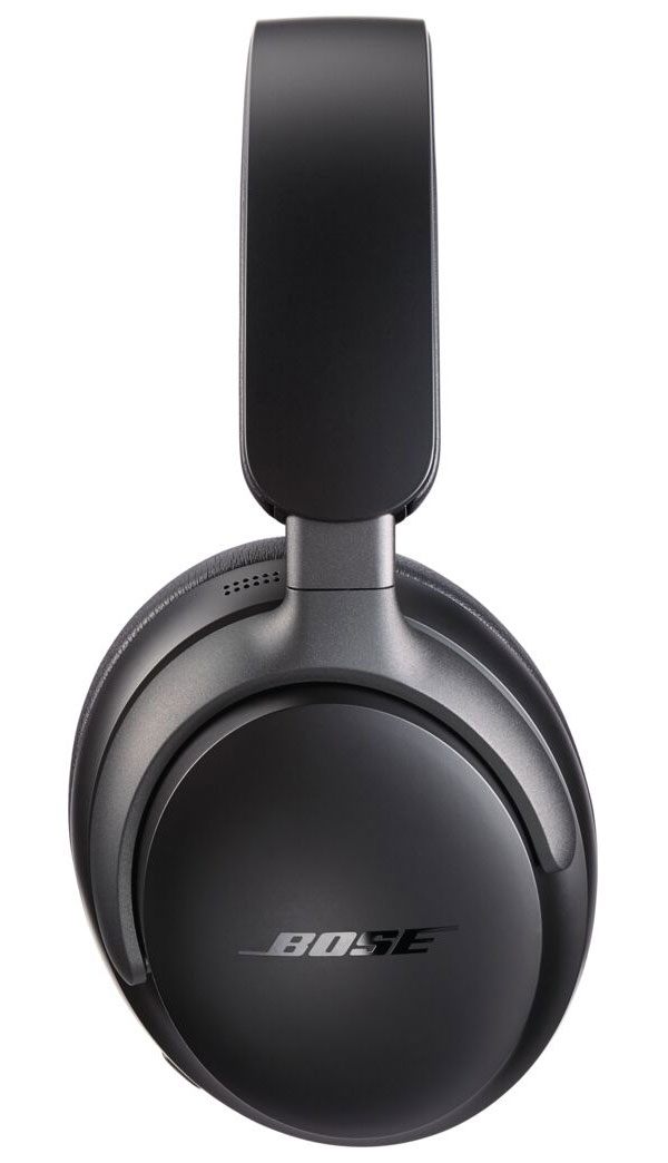 Side view of the headphones