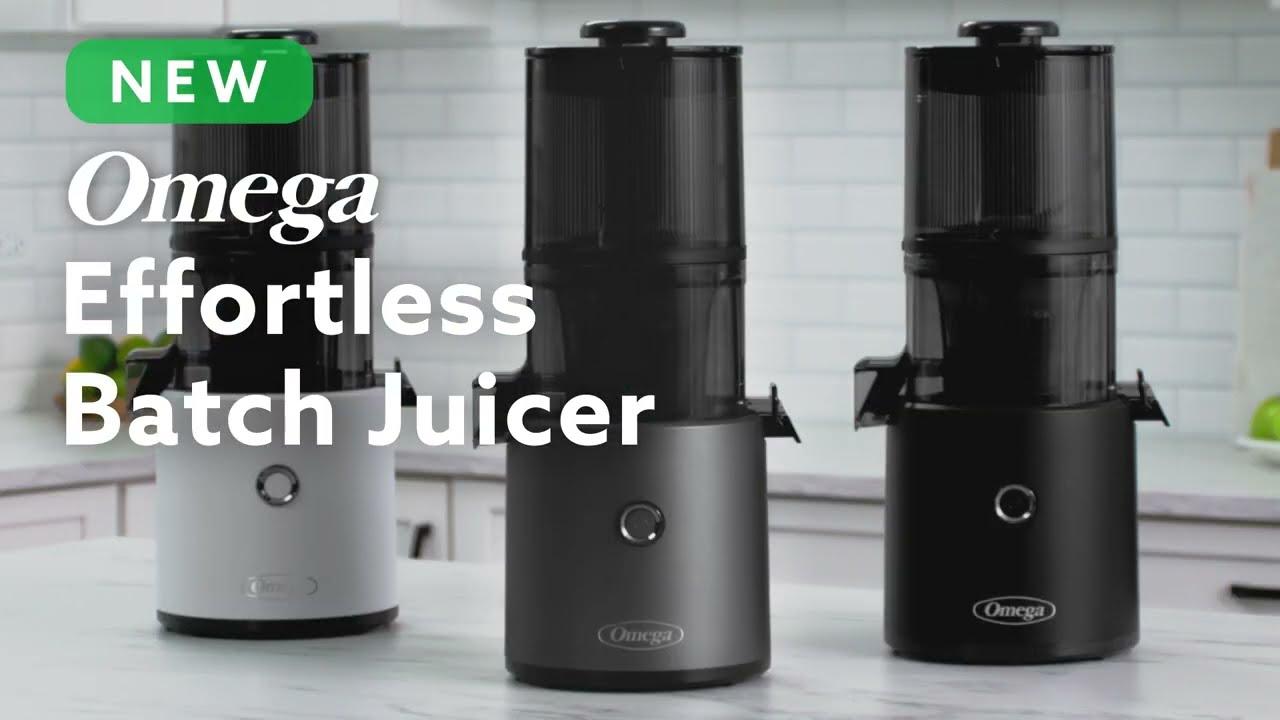 Watch Omega Effortless Batch Juicer Sizzle
