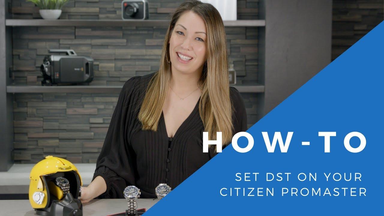 Watch How To Set Daylight Savings Time on Your Citizen Promaster