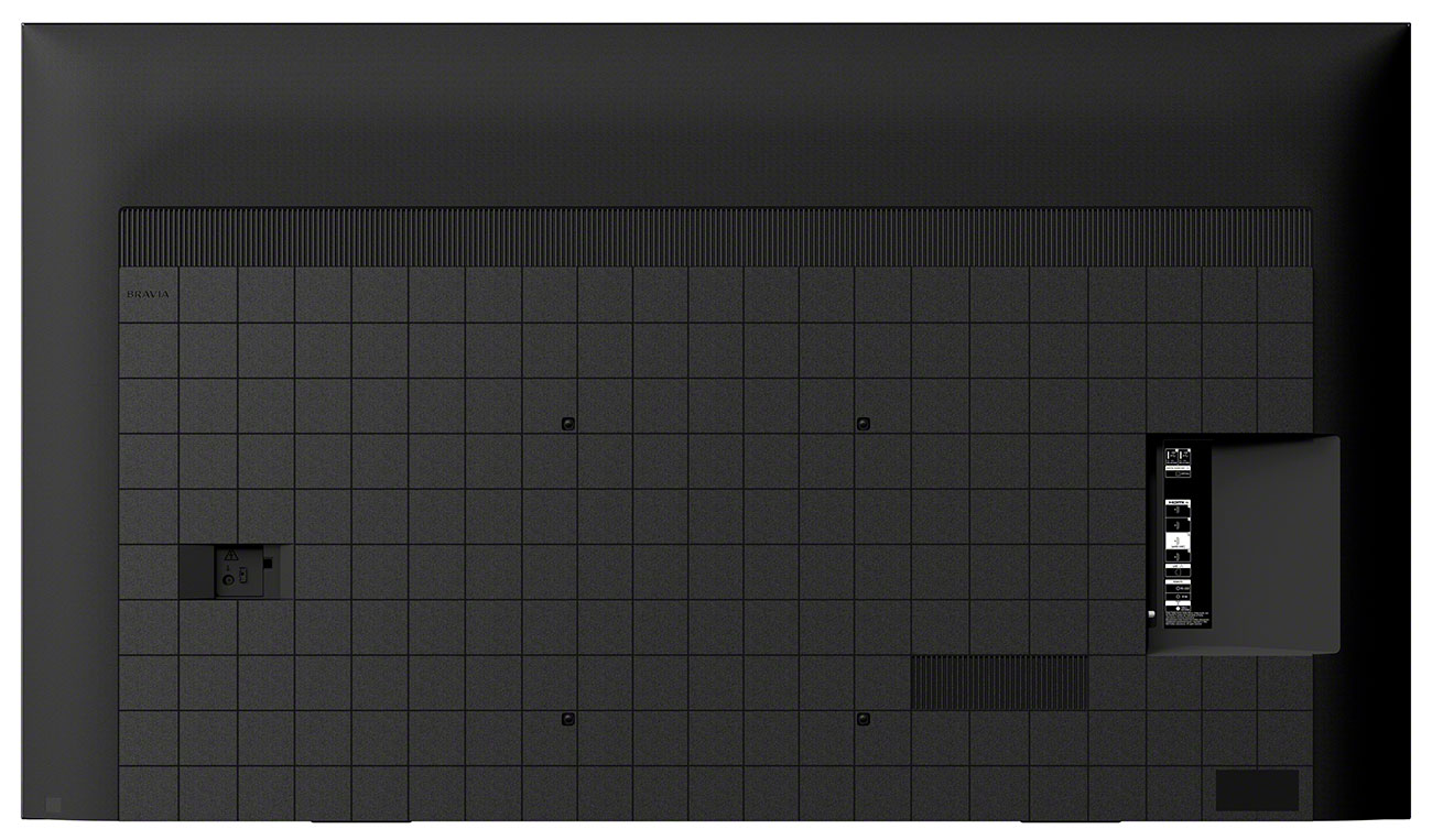 Rear View of Sony Bravia 3 4K TV