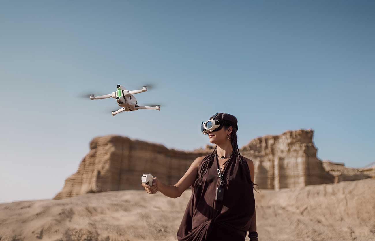 Antigravity A1 8K 360 Drone In-Use Detail 1