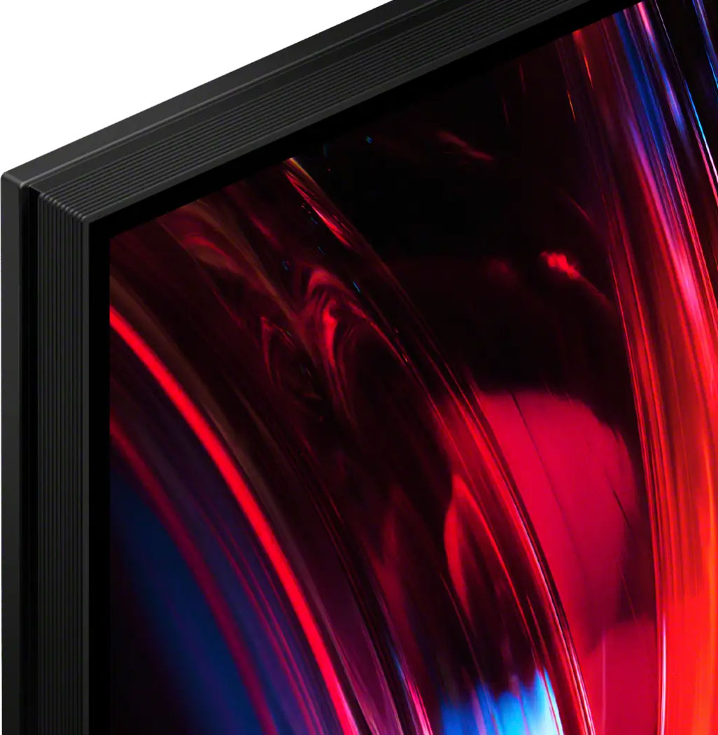Corner View of Sony TV