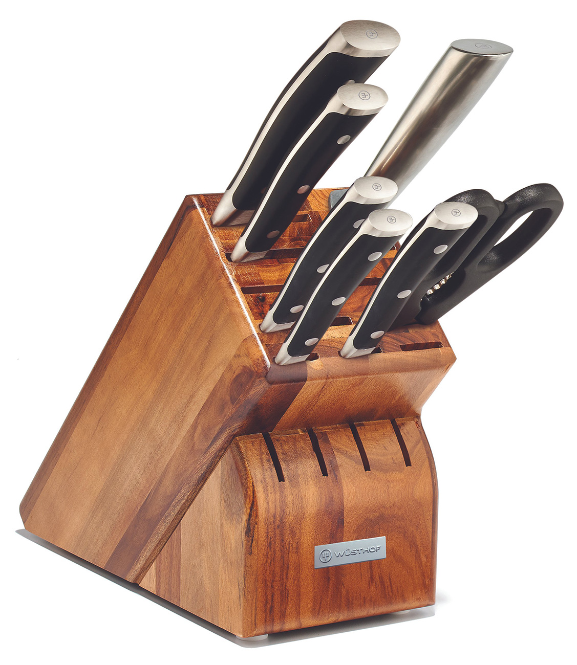 Front Angled View Image of Knife Block Set