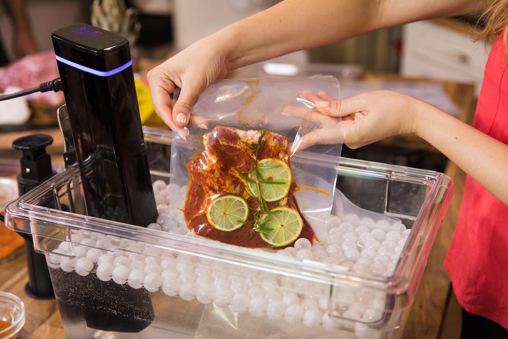 marinating meat