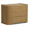 Four Hands Radius Nightstand with 3 Drawers in Light Blonde Sungkai Veneer