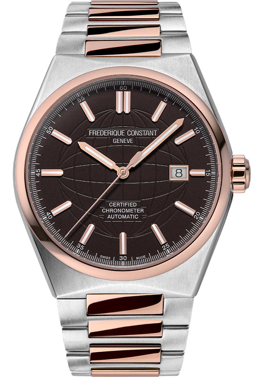Frederique Constant Highlife Automatic COSC Watch 41mm with Black Dial