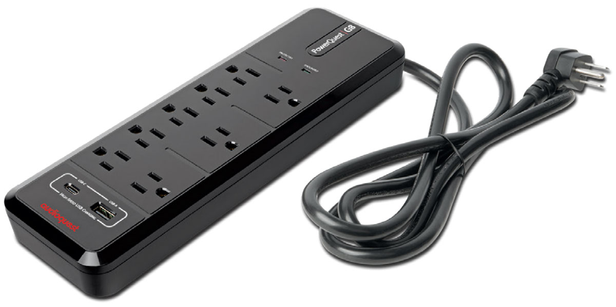 Front Angled View Image of Surge Protector