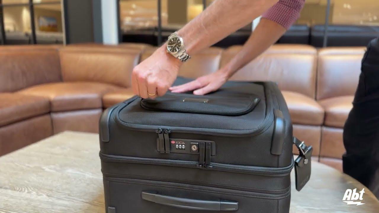 Watch TUMI Alpha Dual Access Expandable Checked Luggage Walkthrough - 159004-1041