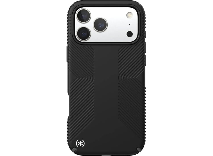 Speck Presidio2 Grip MagSafe iPhone 17 Pro Max Case, Black Speck Presidio2 Grip MagSafe iPhone 17 Pro Max Case, Black