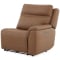 Flexsteel Sawyer RAF Power Recliner with Power Headrest and Lumbar in Harvest Leather