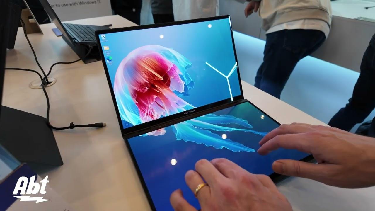 CES 2024 Asus Zenbook Duo Video