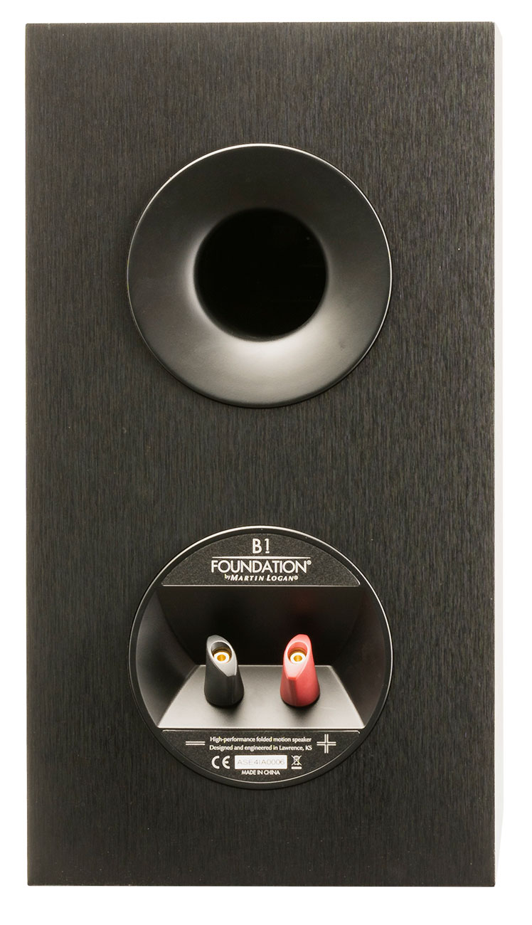 Rear View of Martin Logan Speaker