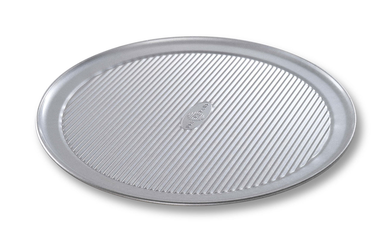 Front Top View of Pizza Pan
