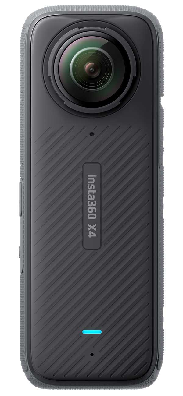 Rear view of Insta 360 Action Camera