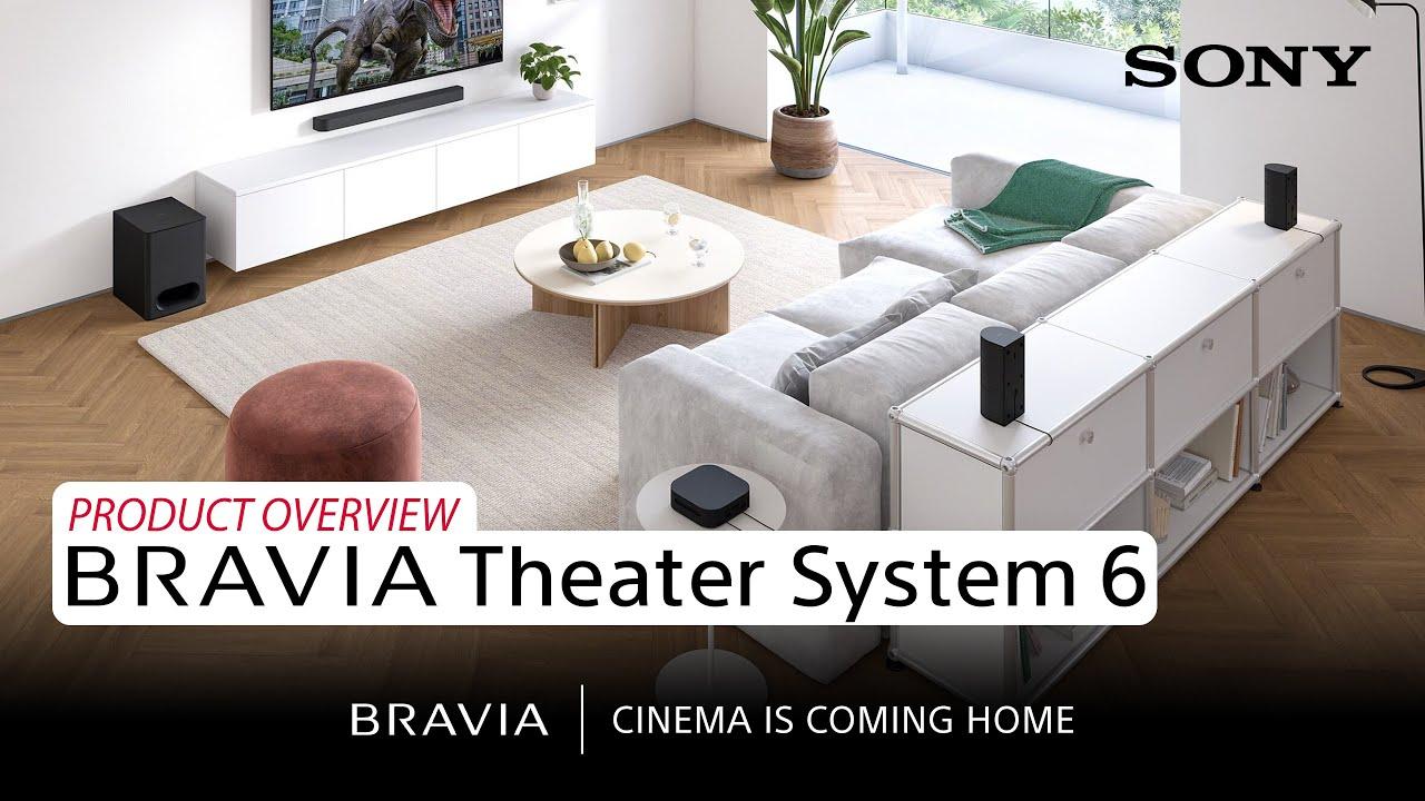 Watch BRAVIA Theater System 6  5.1ch system with subwoofer | Product Overview - Sony