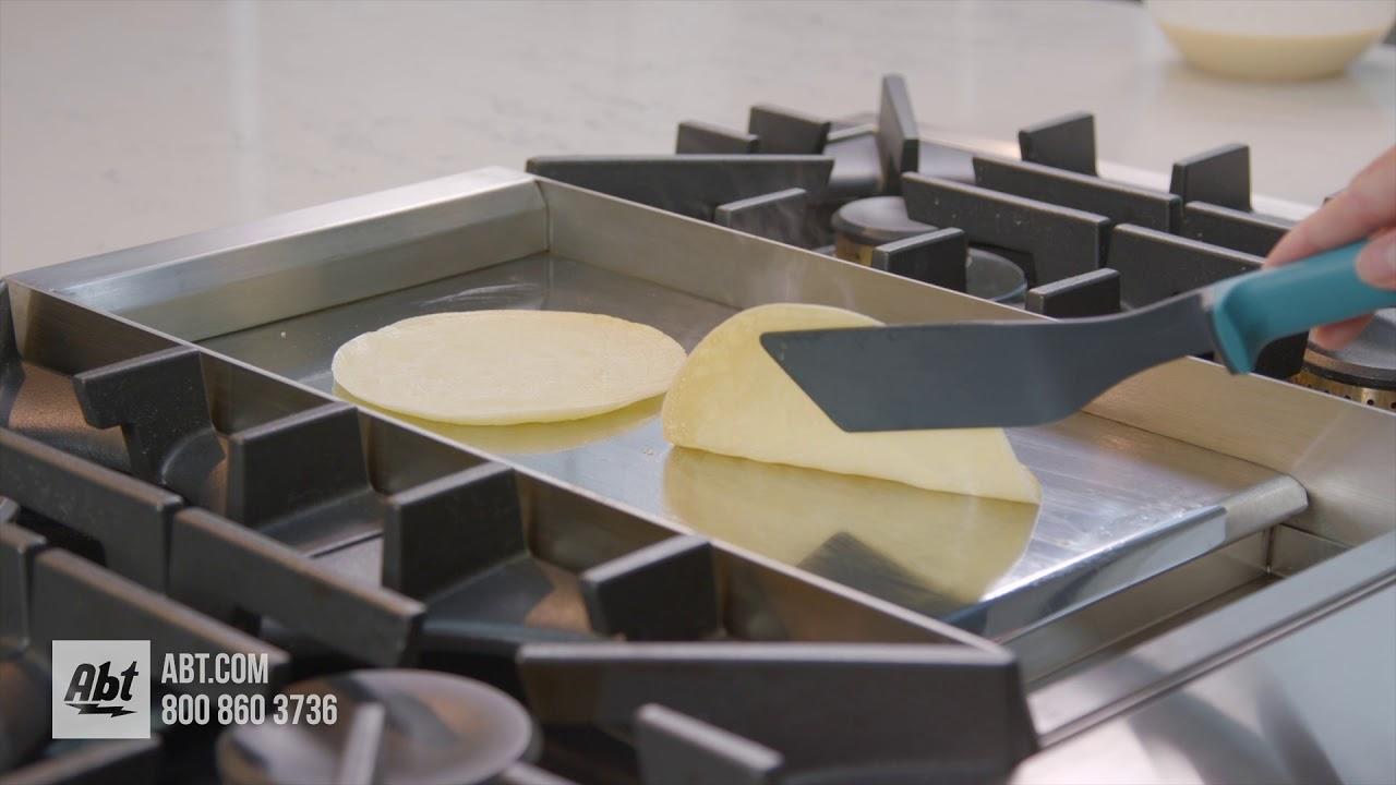 Watch JennAir Chrome Infused Stainless Steel Griddle